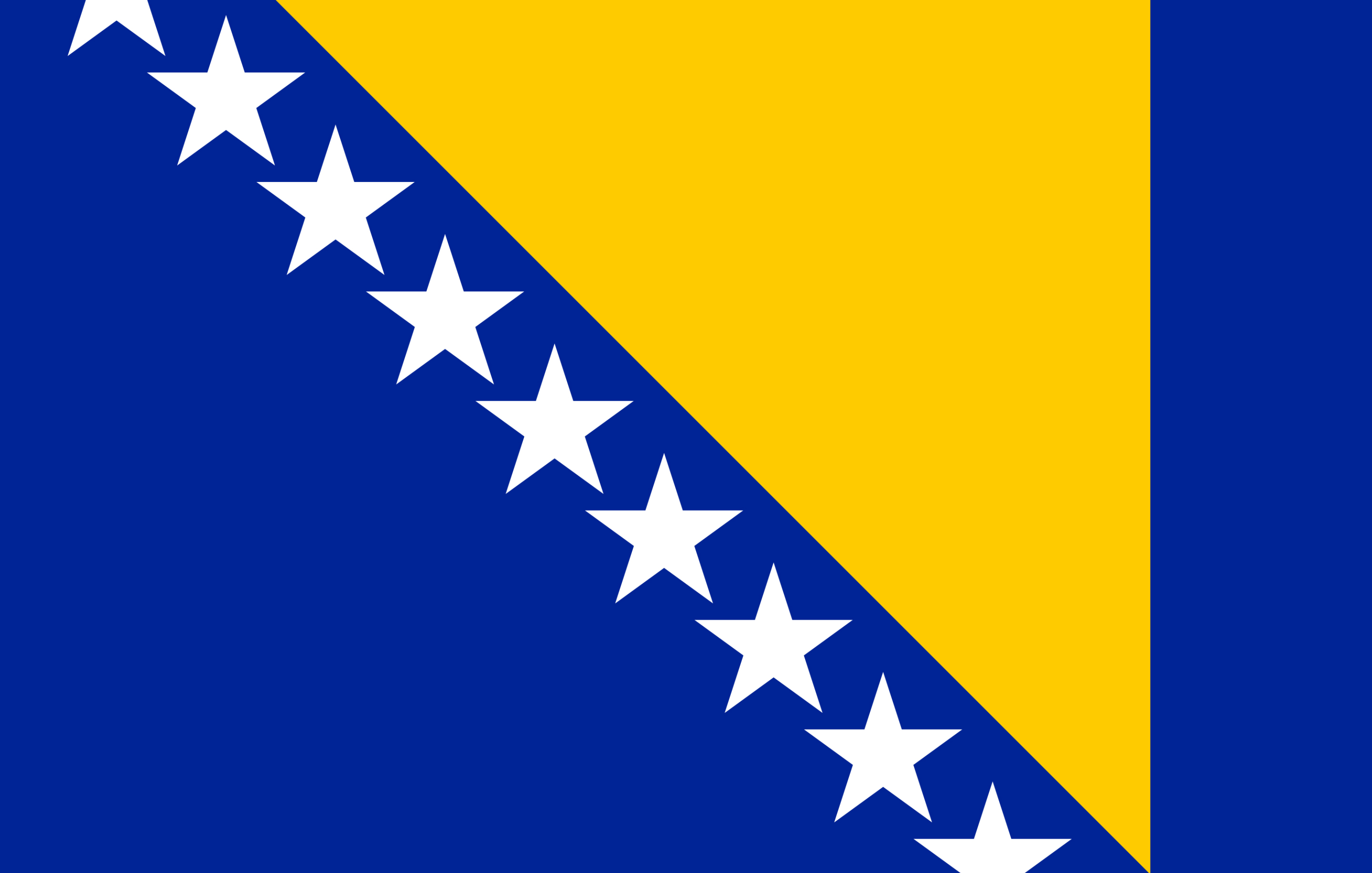 Drapeau de Bosnie-Herzégovine
