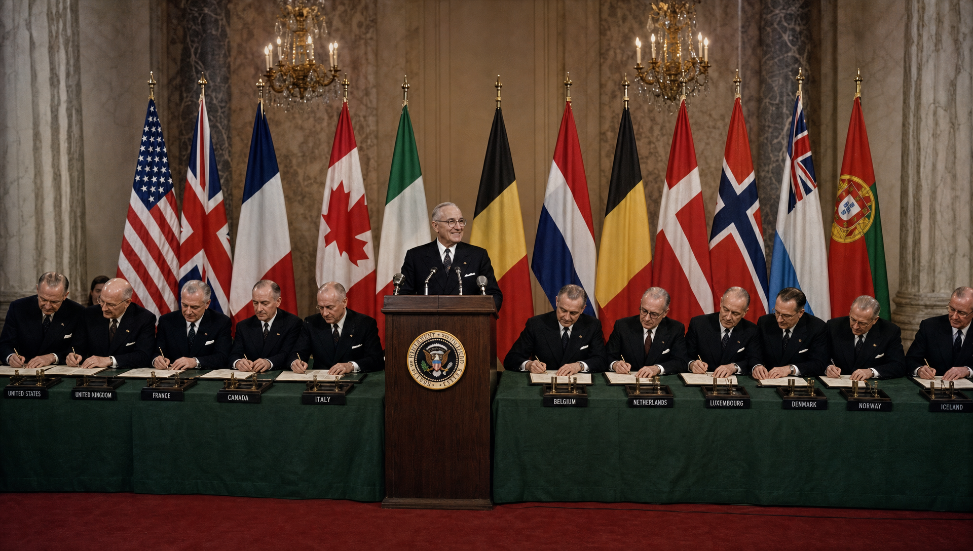 Illustration de Présidence de Harry S. Truman — guerre froide