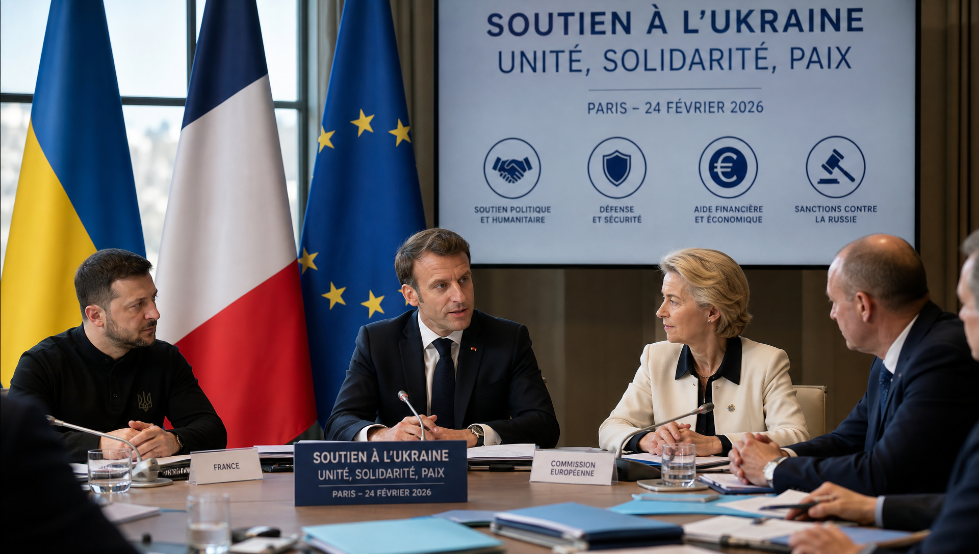 Illustration de Second mandat d’Emmanuel Macron