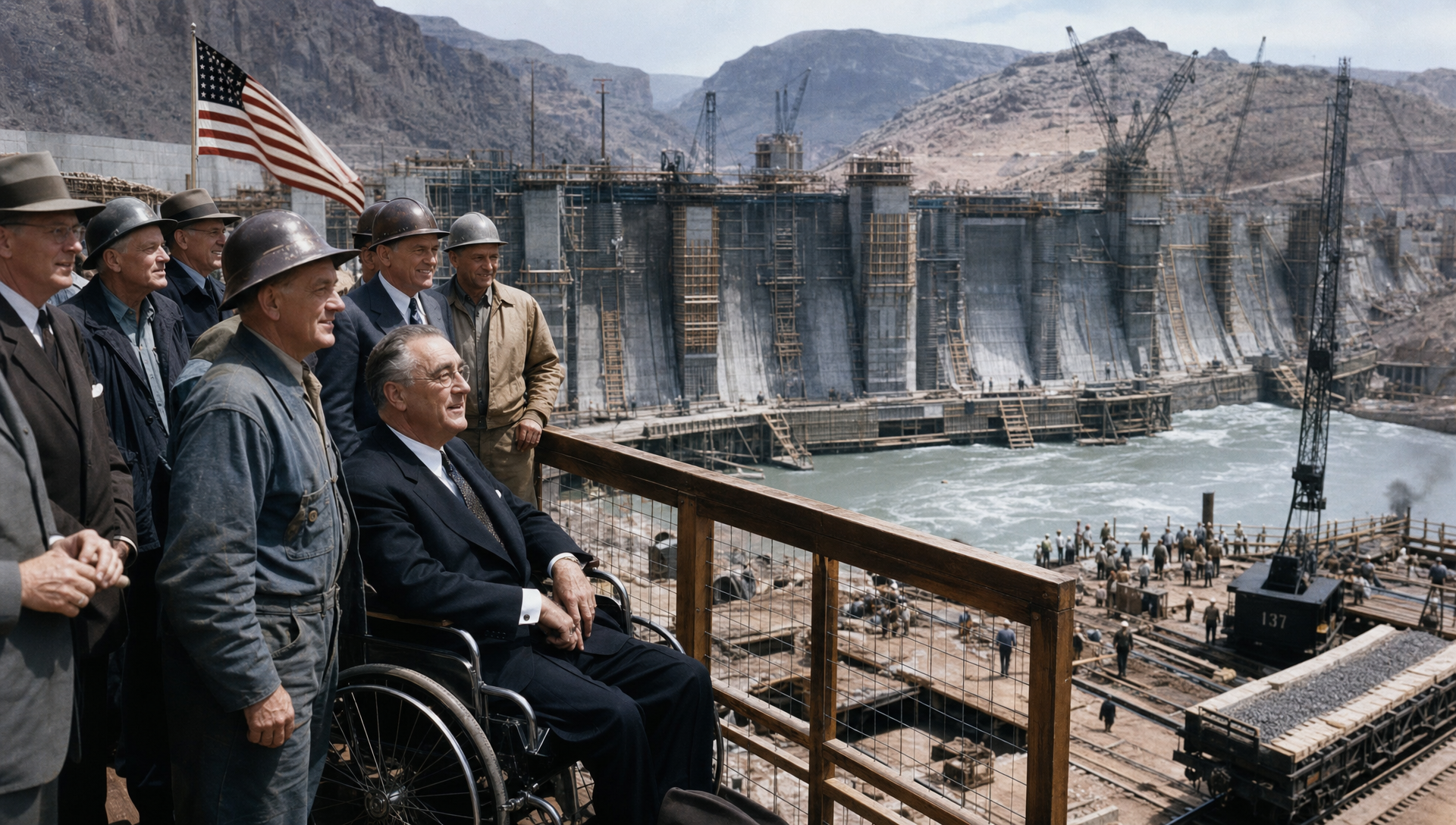 Illustration de Présidence de Franklin D. Roosevelt — New Deal