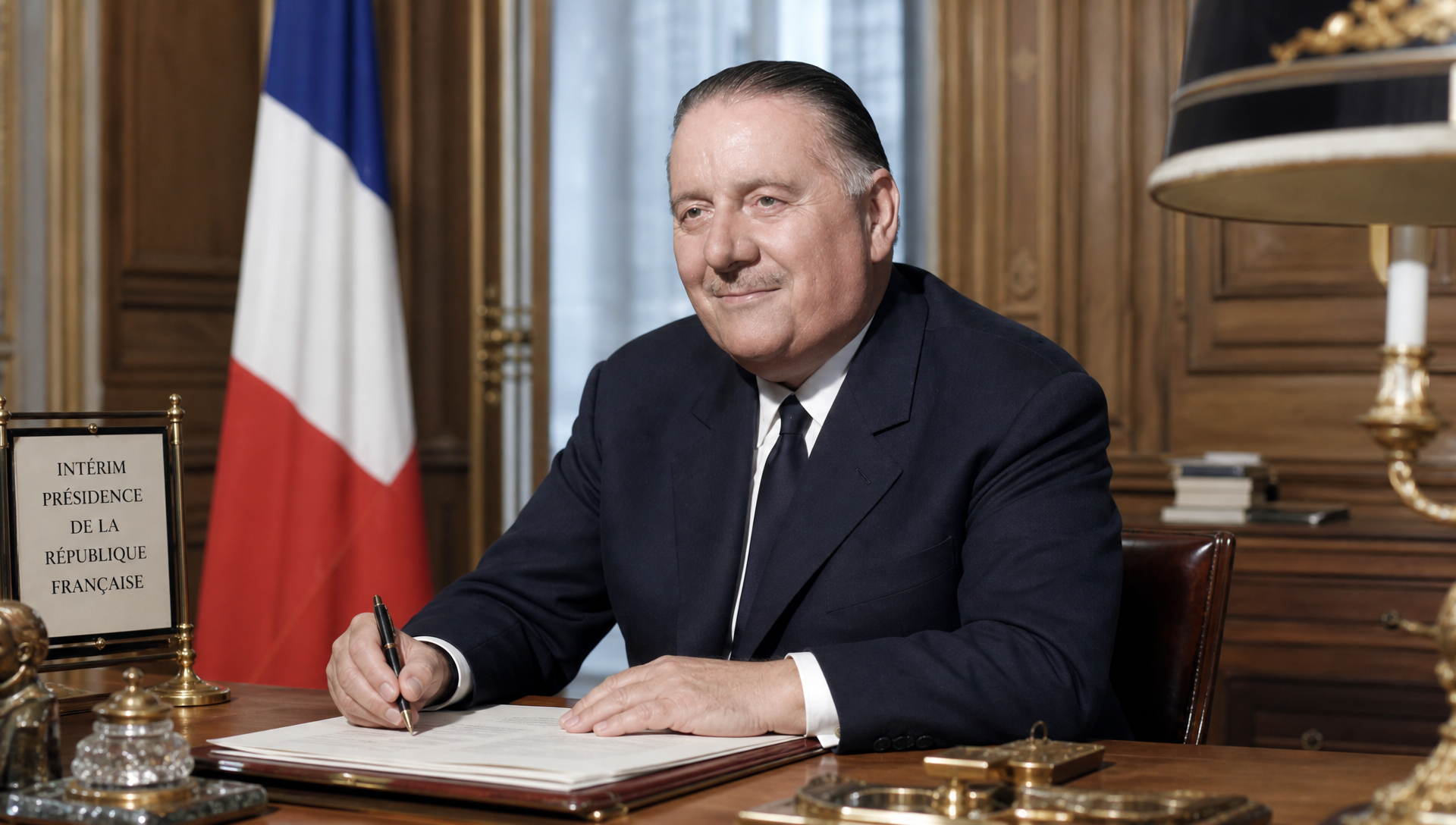 Illustration de Premier intérim d’Alain Poher